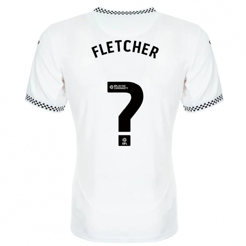 Danxen Damen Kristian Fletcher #0 Weiß Orange Heimtrikot Trikot 2025/26 T-Shirt Österreich
