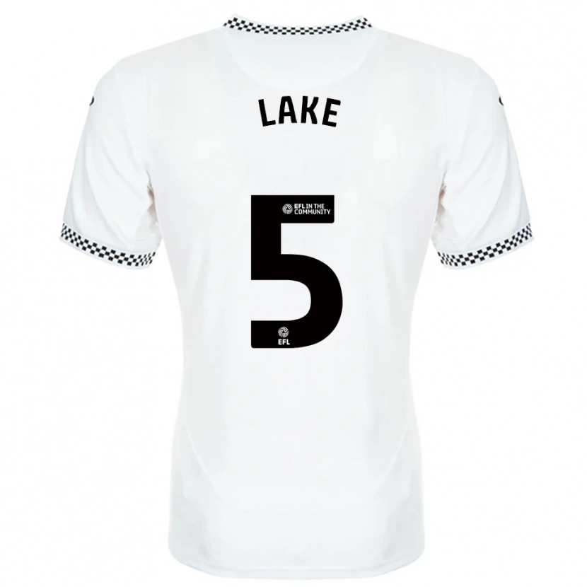 Danxen Damen Ellie Lake #5 Weiß Orange Heimtrikot Trikot 2025/26 T-Shirt Österreich