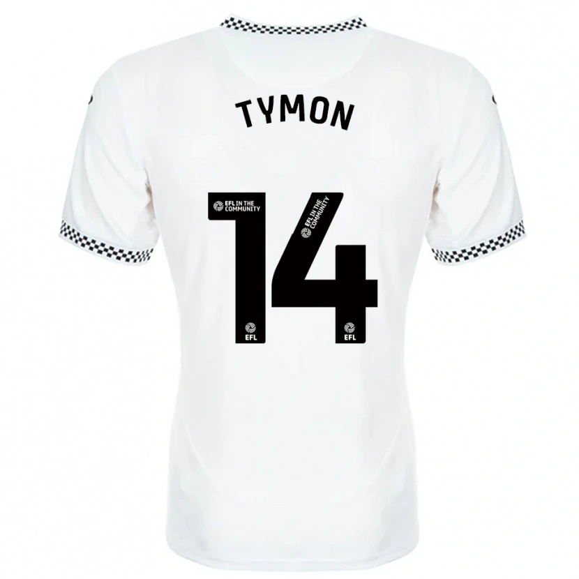 Danxen Damen Josh Tymon #14 Weiß Orange Heimtrikot Trikot 2025/26 T-Shirt Österreich