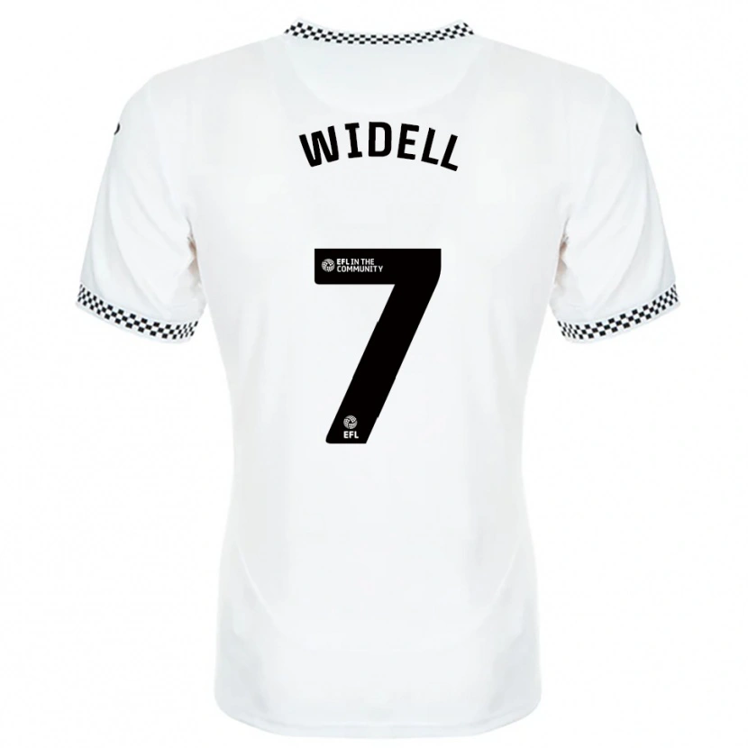 Danxen Damen Melker Widell #7 Weiß Orange Heimtrikot Trikot 2025/26 T-Shirt Österreich