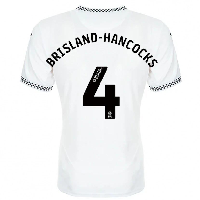 Danxen Damen Sophie Brisland-Hancocks #4 Weiß Orange Heimtrikot Trikot 2025/26 T-Shirt Österreich