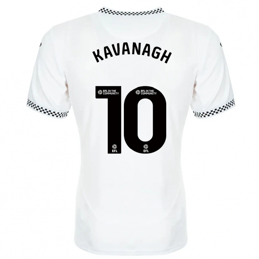 Danxen Damen Reece Kavanagh #10 Weiß Orange Heimtrikot Trikot 2025/26 T-Shirt Österreich