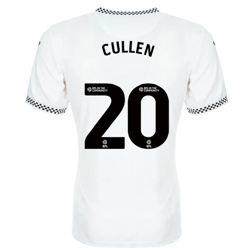 Danxen Damen Liam Cullen #20 Weiß Orange Heimtrikot Trikot 2025/26 T-Shirt Österreich