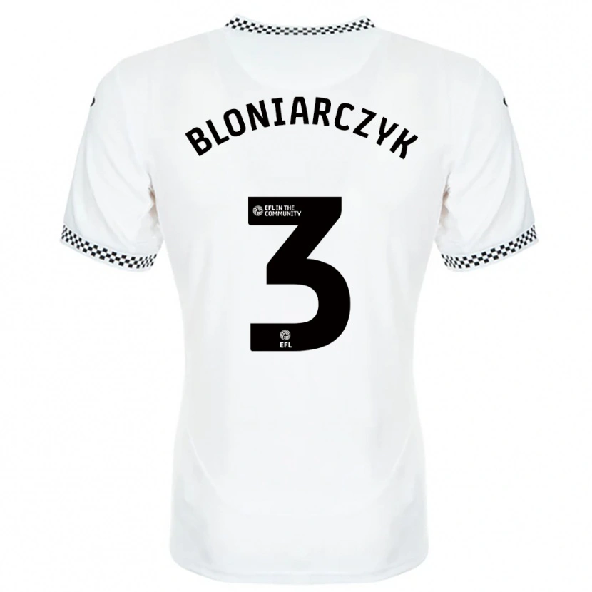 Danxen Damen Kaven Bloniarczyk #3 Weiß Orange Heimtrikot Trikot 2025/26 T-Shirt Österreich