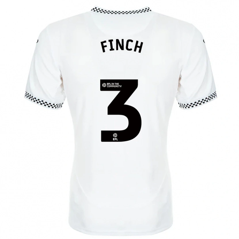 Danxen Damen Lucy Finch #3 Weiß Orange Heimtrikot Trikot 2025/26 T-Shirt Österreich