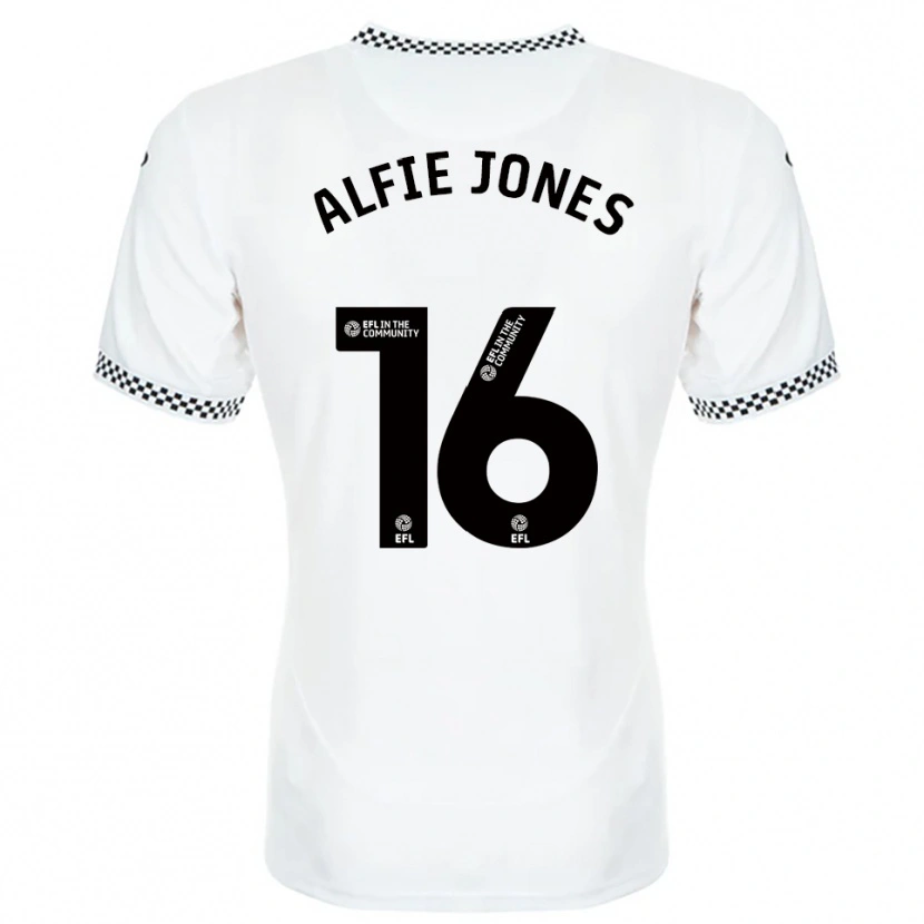 Danxen Damen Alfie Jones #16 Weiß Orange Heimtrikot Trikot 2025/26 T-Shirt Österreich
