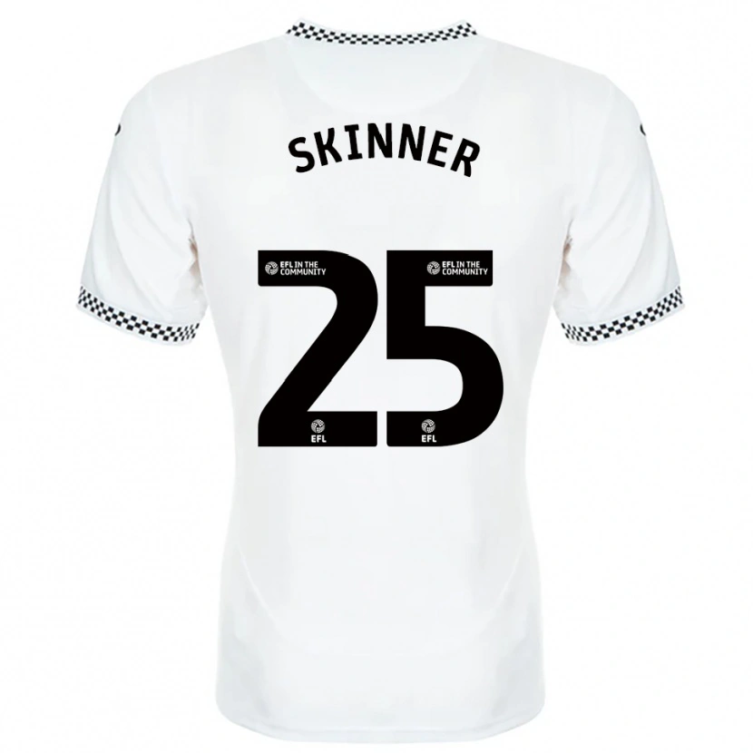 Danxen Damen Claire Skinner #25 Weiß Orange Heimtrikot Trikot 2025/26 T-Shirt Österreich