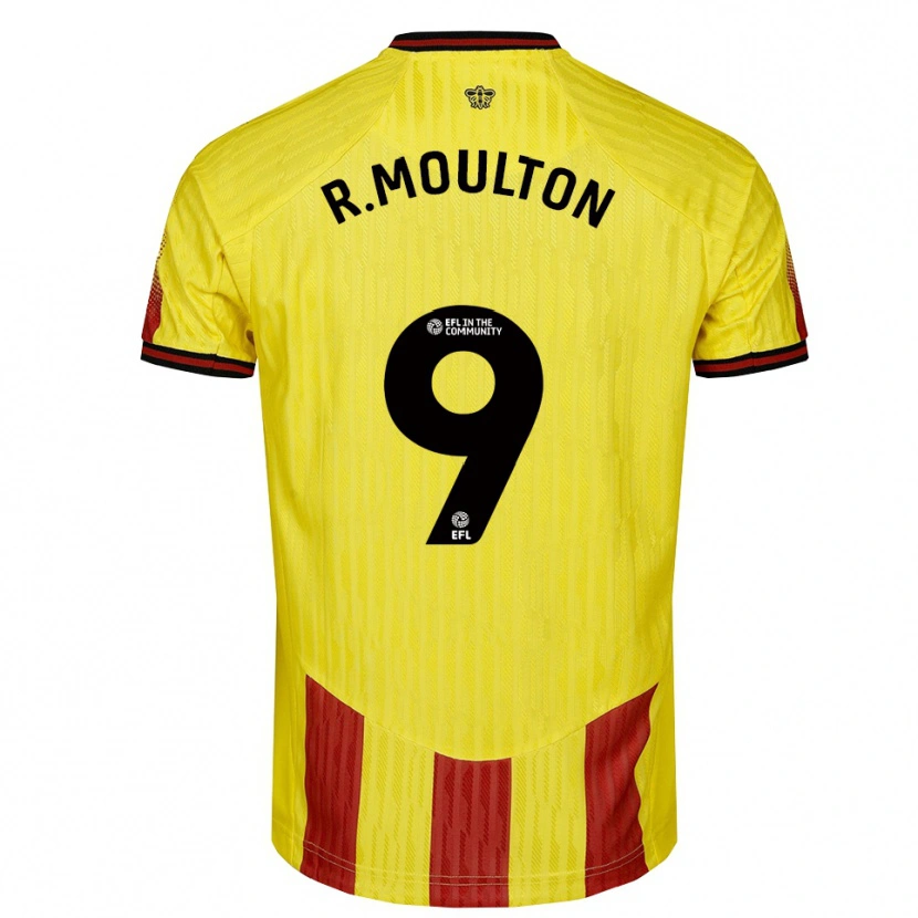 Danxen Damen Remiero Moulton #9 Gelb Rot Heimtrikot Trikot 2025/26 T-Shirt Österreich