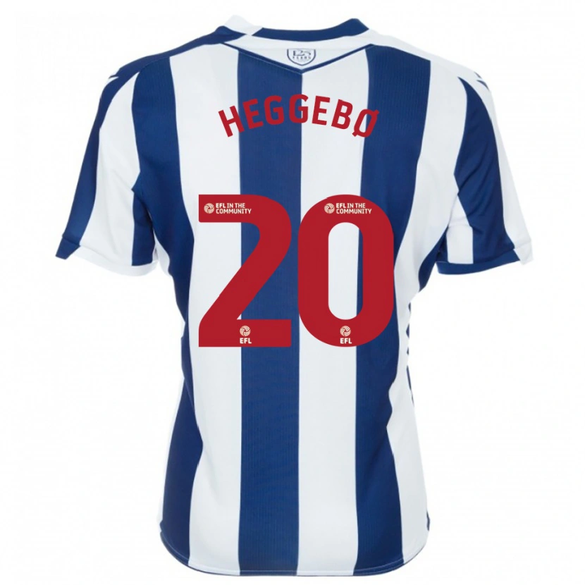 Danxen Damen Aune Heggebø #20 Marine Weiß Heimtrikot Trikot 2025/26 T-Shirt Österreich