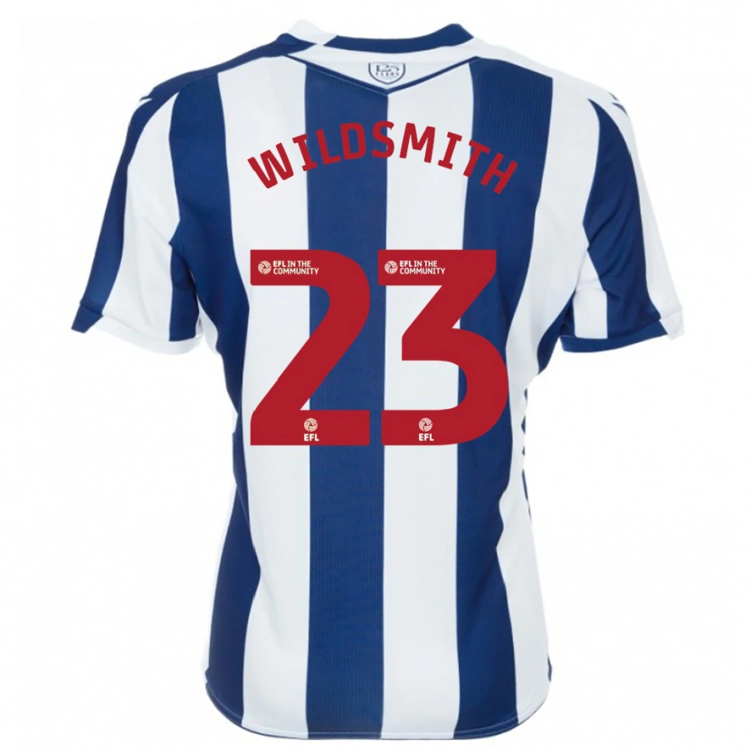 Danxen Damen Joe Wildsmith #23 Marine Weiß Heimtrikot Trikot 2025/26 T-Shirt Österreich