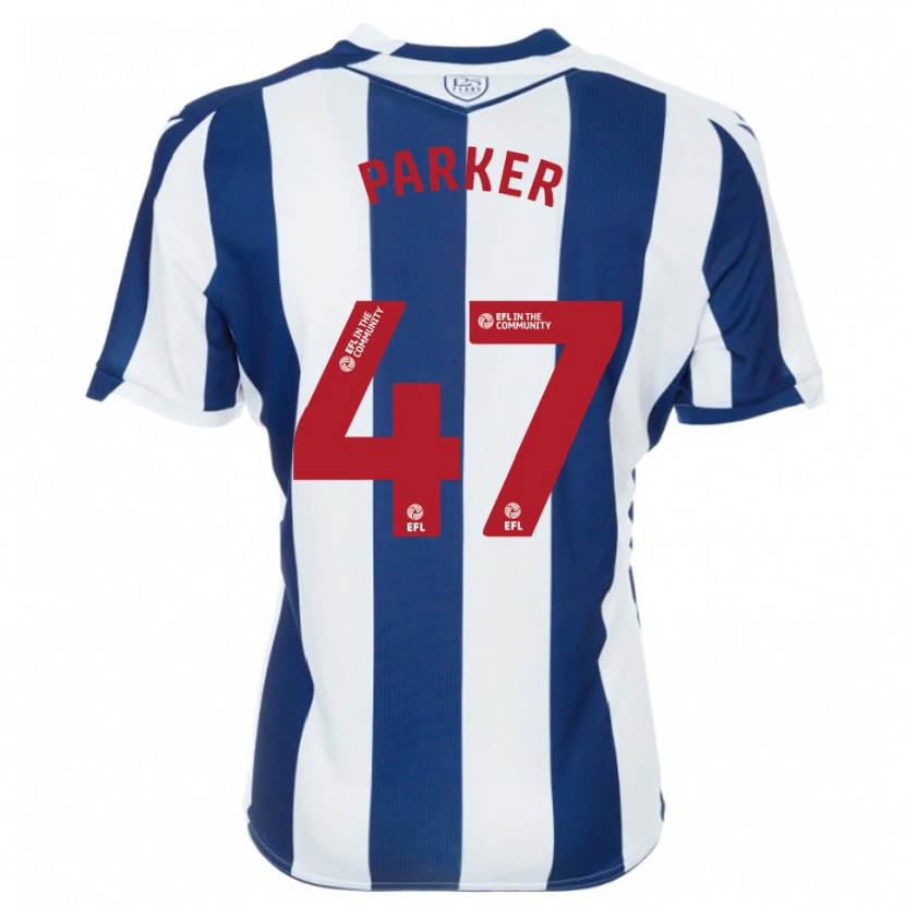 Danxen Damen Michael Parker #47 Marine Weiß Heimtrikot Trikot 2025/26 T-Shirt Österreich