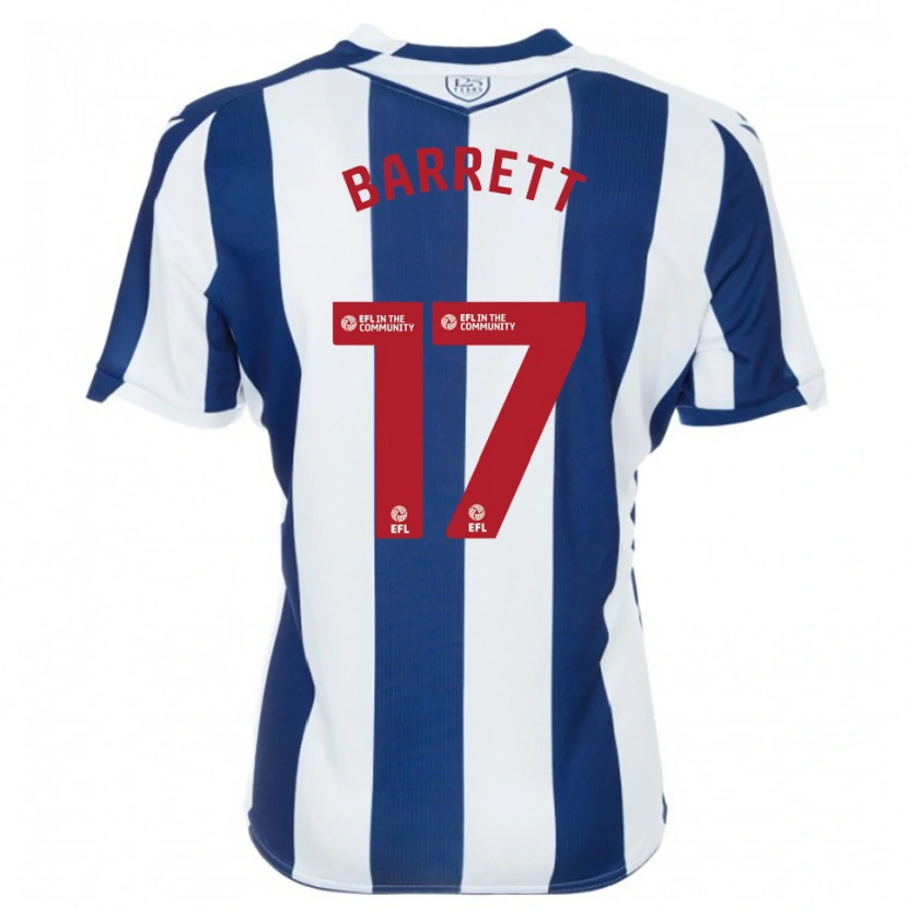 Danxen Damen Josh Barrett #17 Marine Weiß Heimtrikot Trikot 2025/26 T-Shirt Österreich