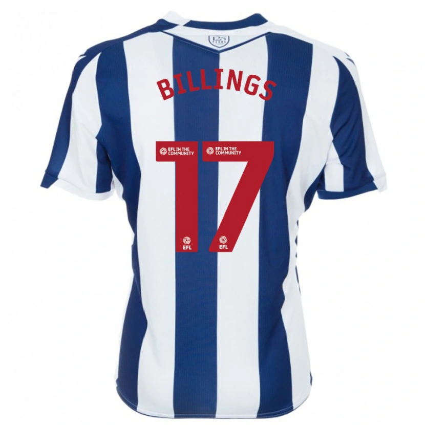 Danxen Damen Frazer Billings #17 Marine Weiß Heimtrikot Trikot 2025/26 T-Shirt Österreich