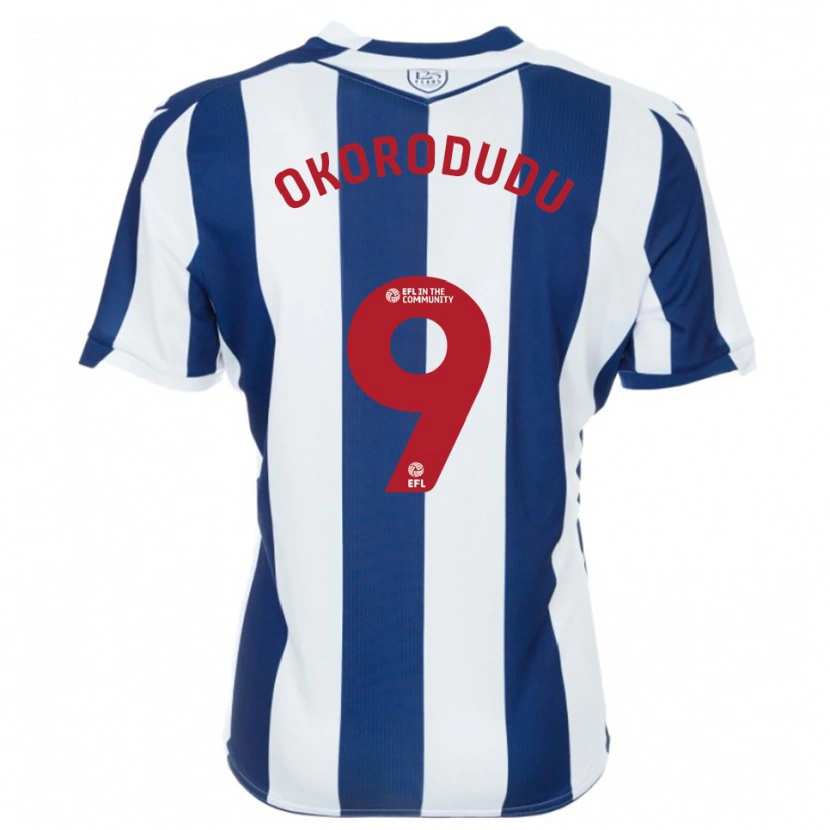Danxen Damen Adam Okorodudu #9 Marine Weiß Heimtrikot Trikot 2025/26 T-Shirt Österreich