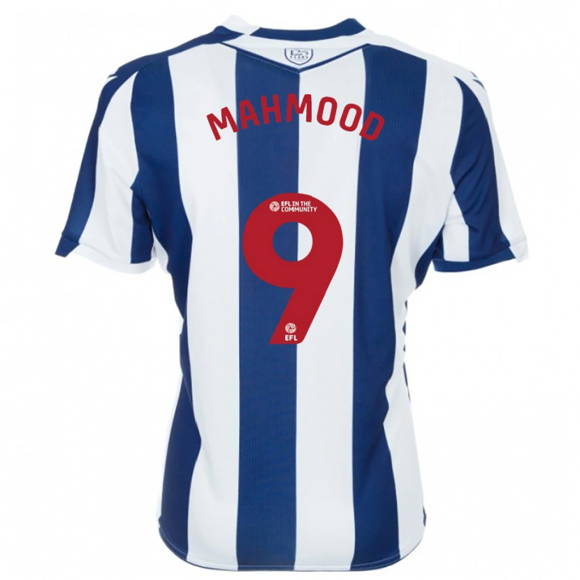Danxen Damen Mariam Mahmood #9 Marine Weiß Heimtrikot Trikot 2025/26 T-Shirt Österreich