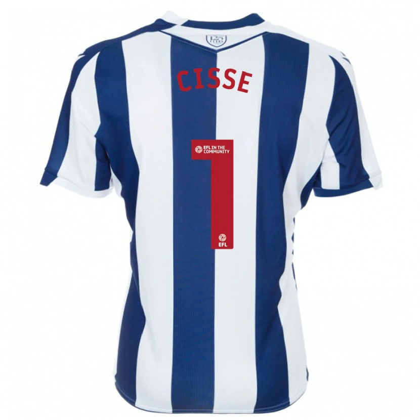 Danxen Damen Ben Cisse #1 Marine Weiß Heimtrikot Trikot 2025/26 T-Shirt Österreich