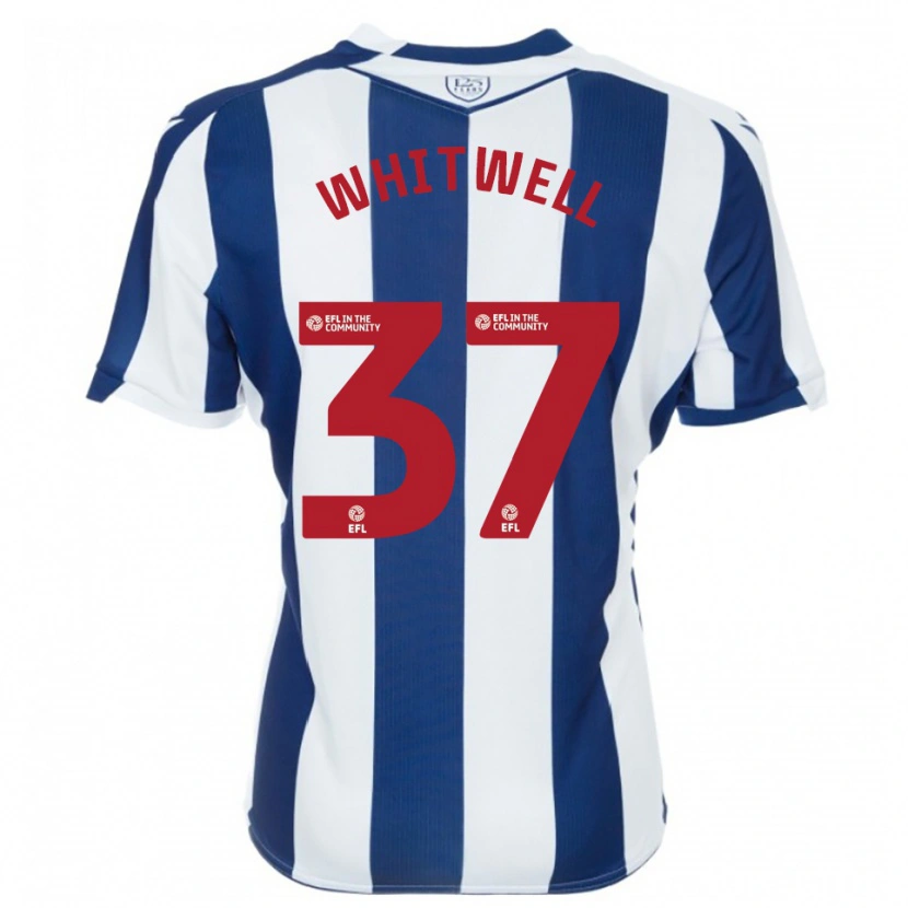 Danxen Damen Harry Whitwell #37 Marine Weiß Heimtrikot Trikot 2025/26 T-Shirt Österreich