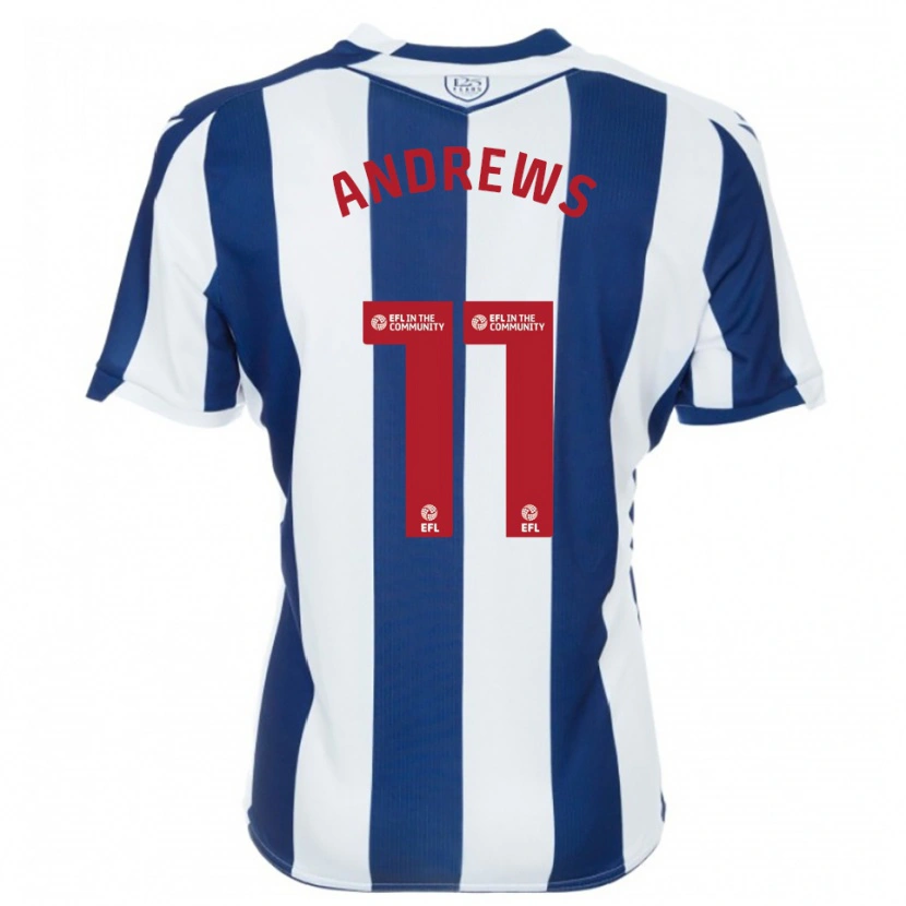 Danxen Damen Marli Rhodes-Andrews #11 Marine Weiß Heimtrikot Trikot 2025/26 T-Shirt Österreich