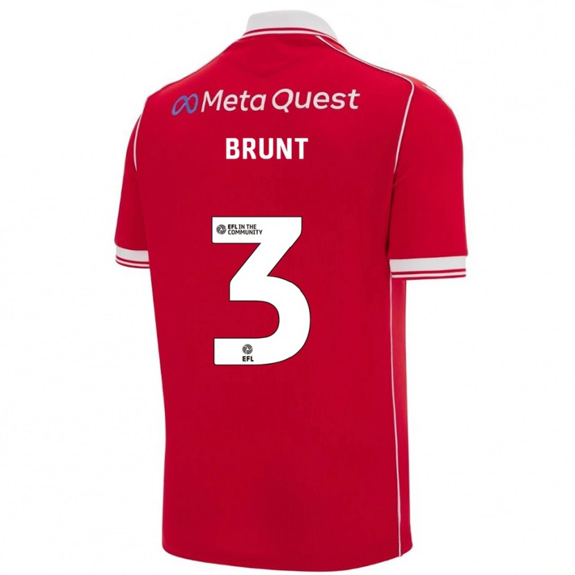 Danxen Damen Lewis Brunt #3 Rot Weiß Heimtrikot Trikot 2025/26 T-Shirt Österreich