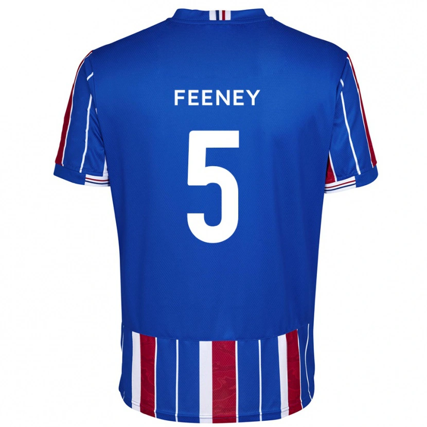 Danxen Damen Morgan Feeney #5 Blau Rot Weiß Heimtrikot Trikot 2025/26 T-Shirt Österreich
