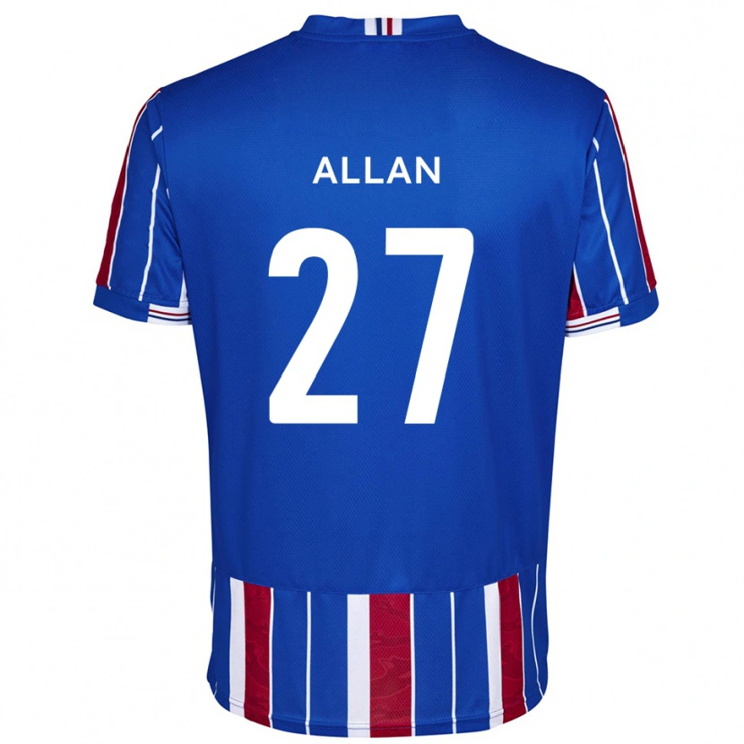 Danxen Damen Jake Allan #27 Blau Rot Weiß Heimtrikot Trikot 2025/26 T-Shirt Österreich