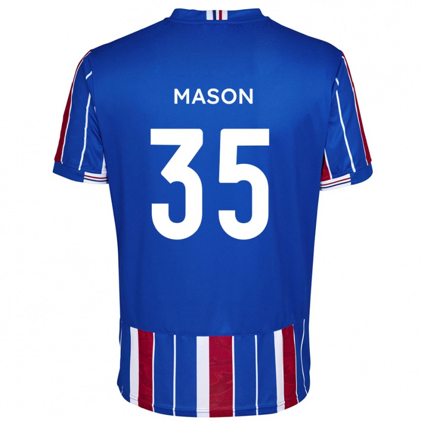 Danxen Damen Seb Mason #35 Blau Rot Weiß Heimtrikot Trikot 2025/26 T-Shirt Österreich
