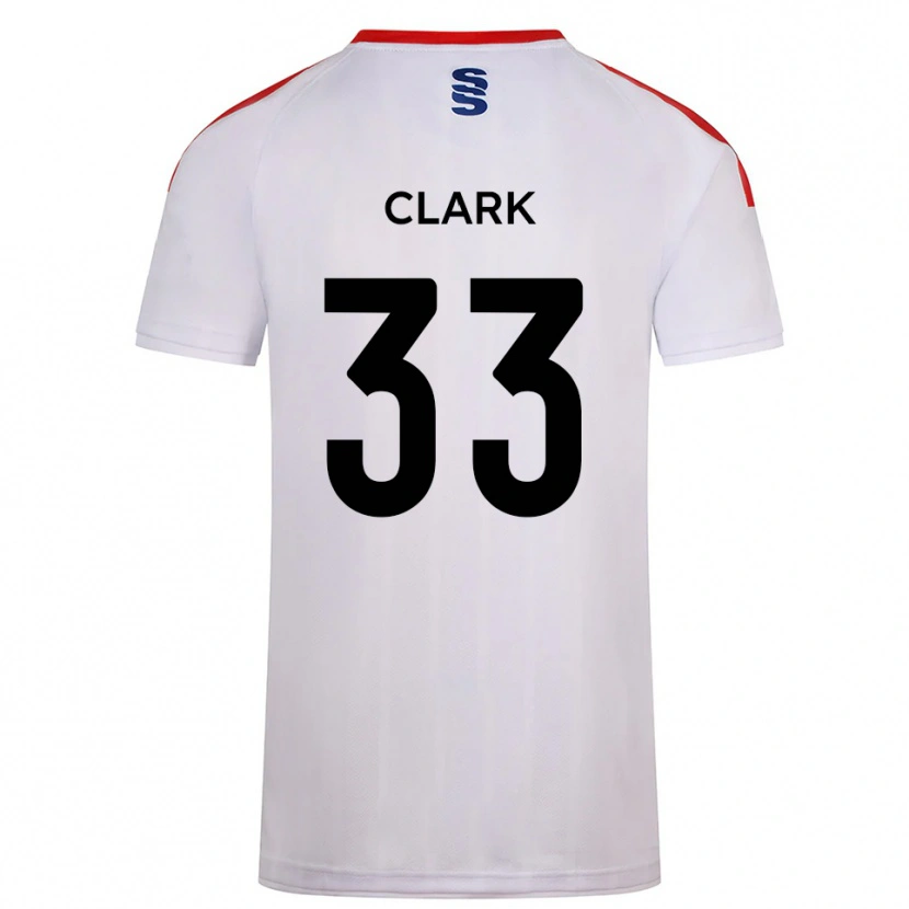 Danxen Damen Charlie Clark #33 Weiß Marine Heimtrikot Trikot 2025/26 T-Shirt Österreich