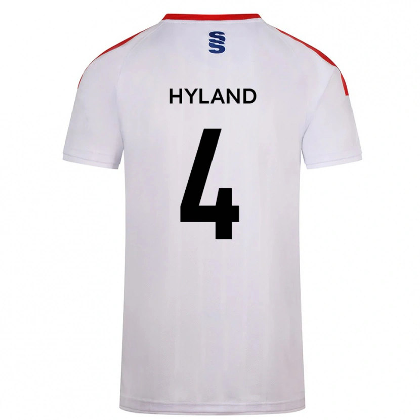 Danxen Damen Mia Hyland #4 Weiß Marine Heimtrikot Trikot 2025/26 T-Shirt Österreich