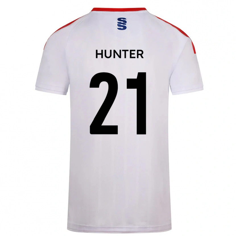 Danxen Damen Megan Hunter #21 Weiß Marine Heimtrikot Trikot 2025/26 T-Shirt Österreich