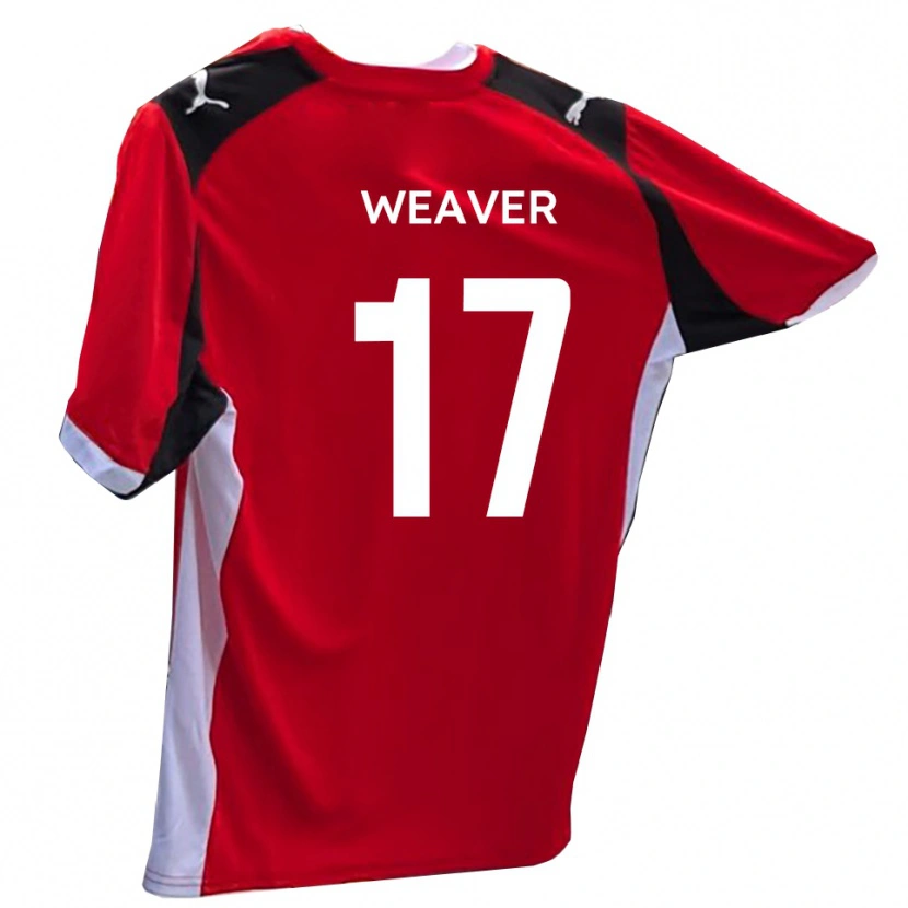 Danxen Damen Lucas Weaver #17 Rot Weiß Heimtrikot Trikot 2025/26 T-Shirt Österreich