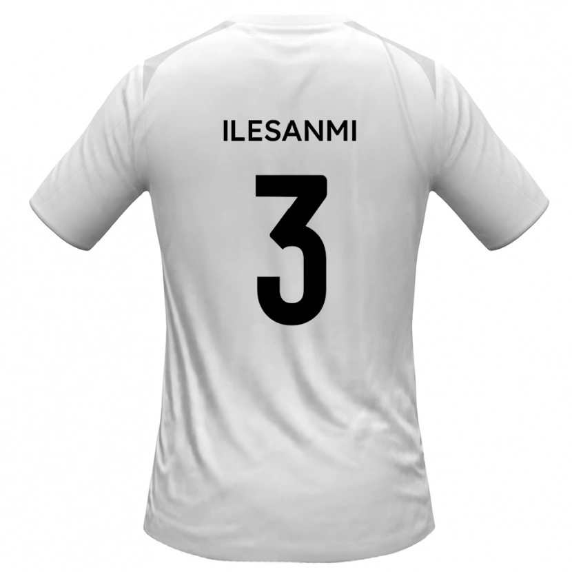 Danxen Damen Femi Ilesanmi #3 Weiß Grau Heimtrikot Trikot 2025/26 T-Shirt Österreich