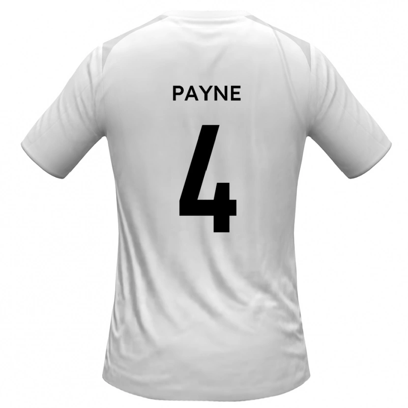 Danxen Damen Jack Payne #4 Weiß Grau Heimtrikot Trikot 2025/26 T-Shirt Österreich