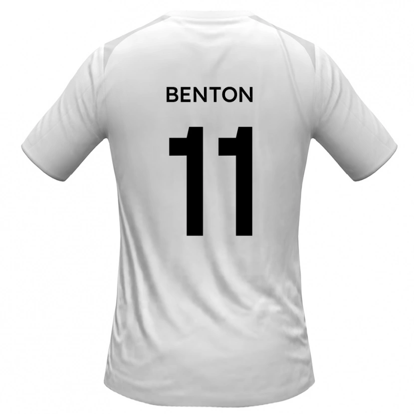 Danxen Damen Jon Benton #11 Weiß Grau Heimtrikot Trikot 2025/26 T-Shirt Österreich