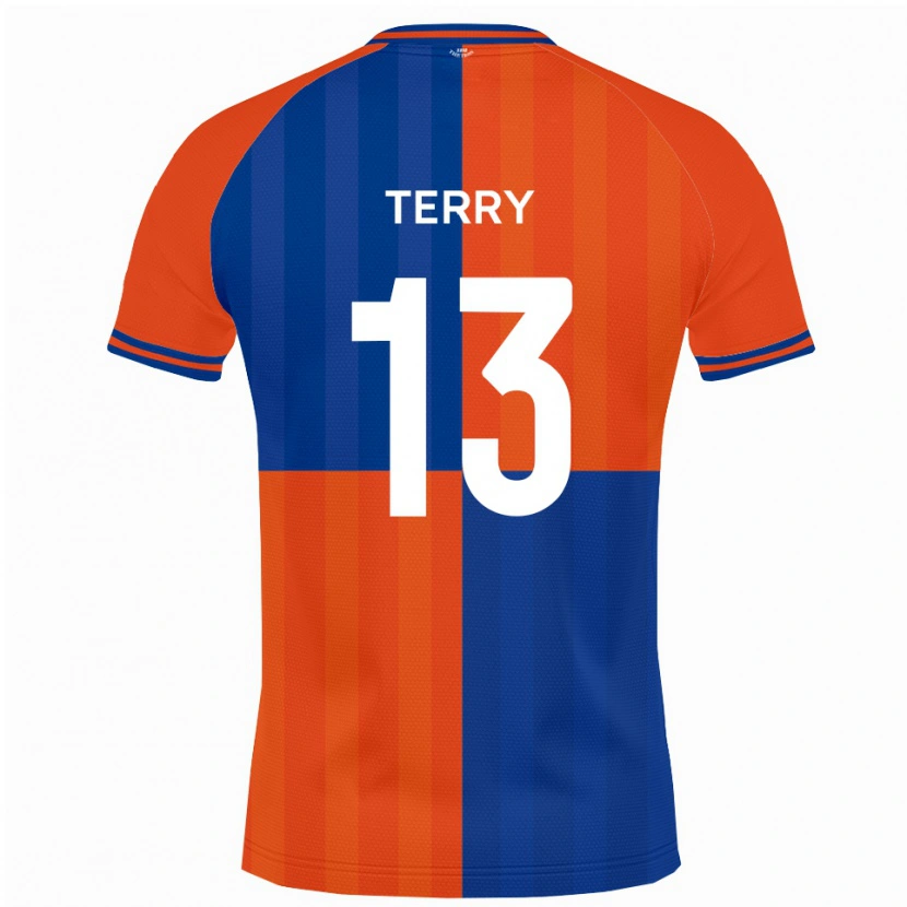 Danxen Damen Mason Terry #13 Orange Königsblau Heimtrikot Trikot 2025/26 T-Shirt Österreich