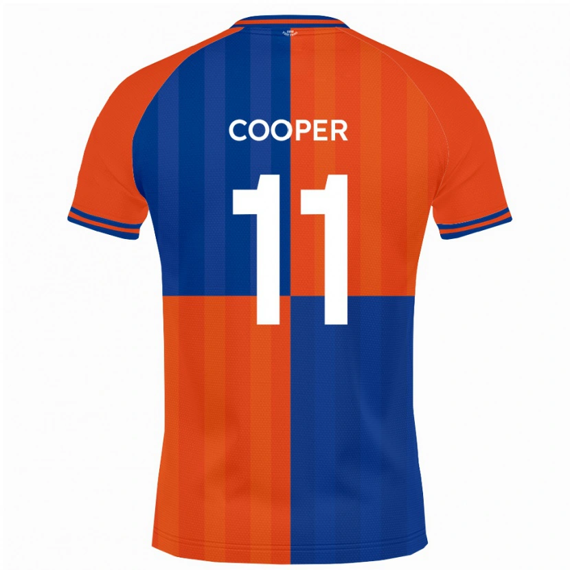 Danxen Damen Chay Cooper #11 Orange Königsblau Heimtrikot Trikot 2025/26 T-Shirt Österreich