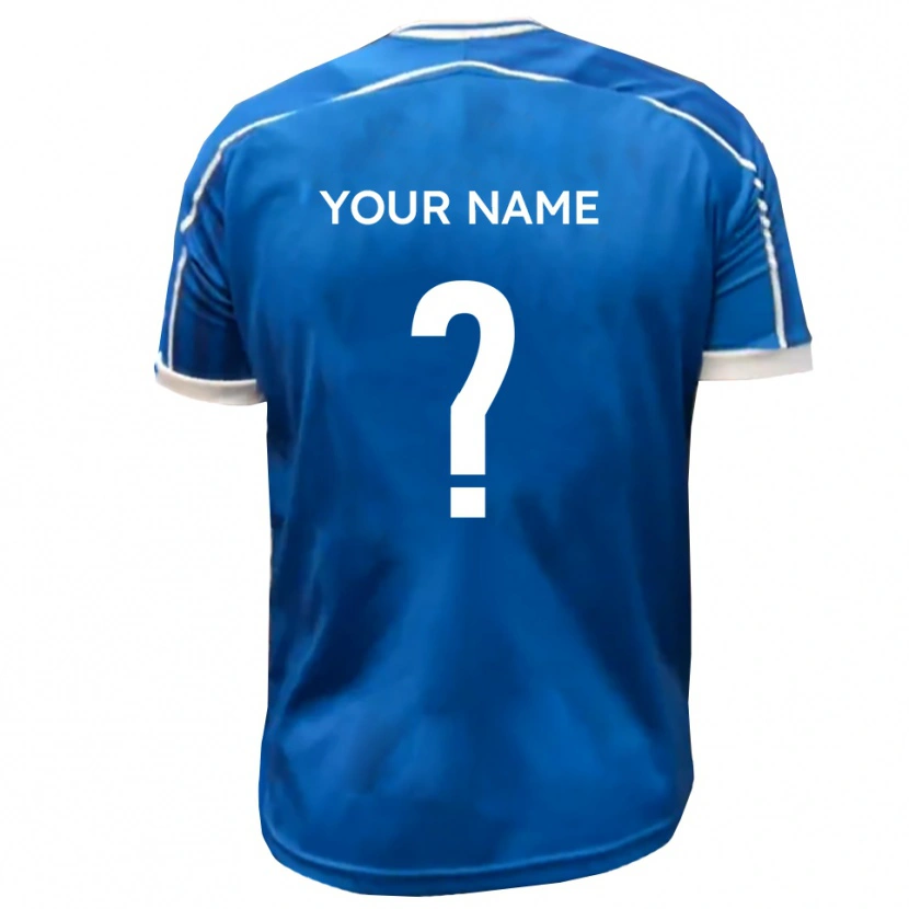 Danxen Damen Ihren Namen #0 Blau Weiß Heimtrikot Trikot 2025/26 T-Shirt Österreich