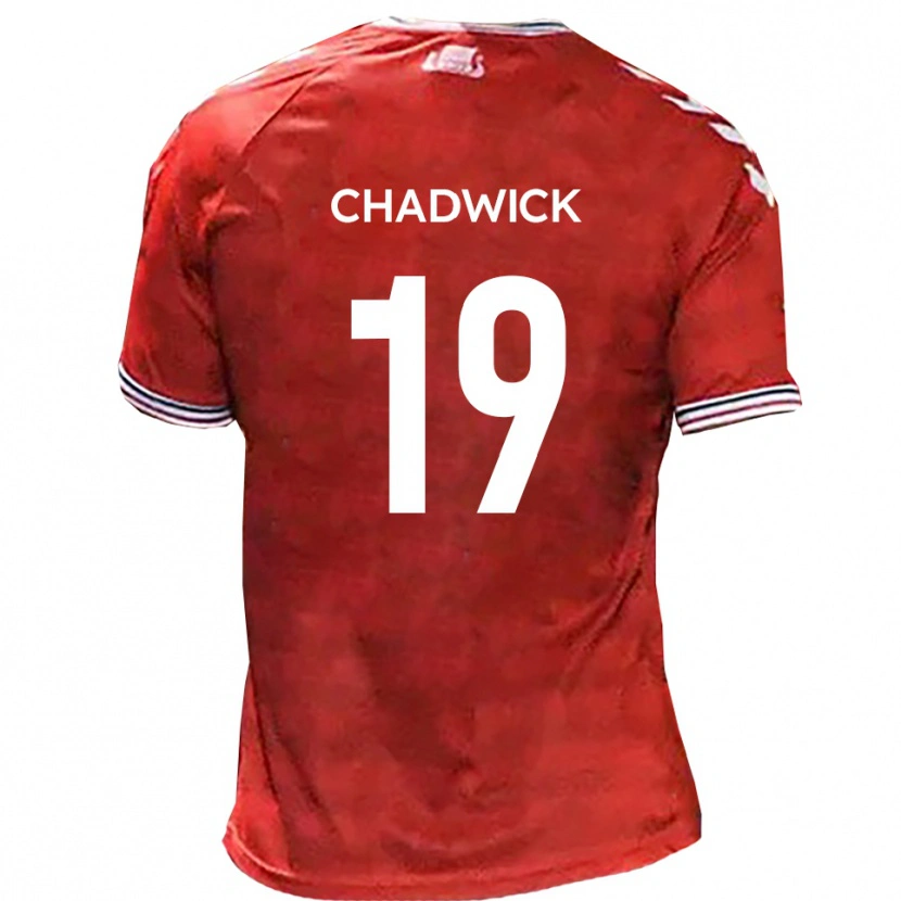 Danxen Damen Billy Chadwick #19 Rot Weiß Heimtrikot Trikot 2025/26 T-Shirt Österreich