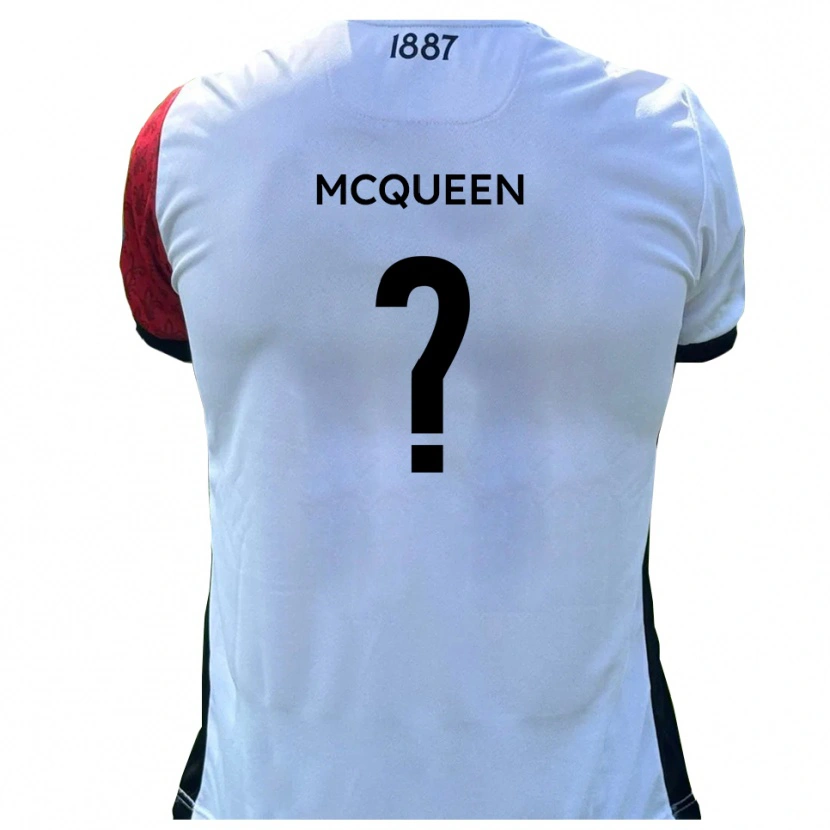 Danxen Damen Cameron Mcqueen #0 Rot Weiß Heimtrikot Trikot 2025/26 T-Shirt Österreich