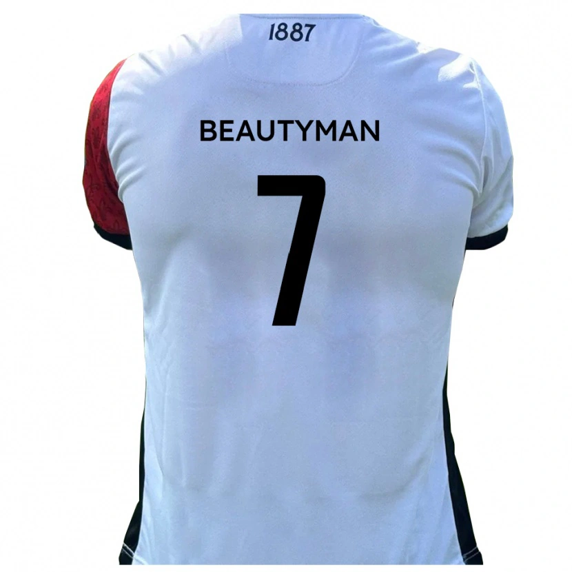Danxen Damen Harry Beautyman #7 Rot Weiß Heimtrikot Trikot 2025/26 T-Shirt Österreich