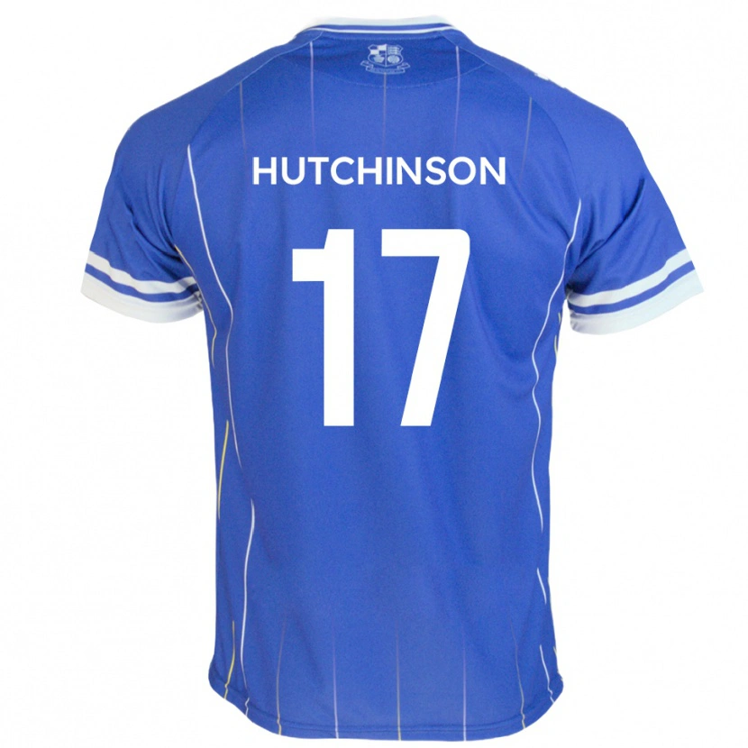 Danxen Damen Dom Hutchinson #17 Königsblau Heimtrikot Trikot 2025/26 T-Shirt Österreich