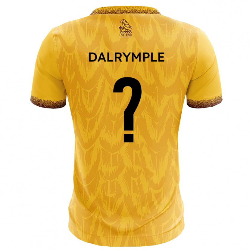 Danxen Damen Maddison Dalrymple #0 Gelb Braun Heimtrikot Trikot 2025/26 T-Shirt Österreich