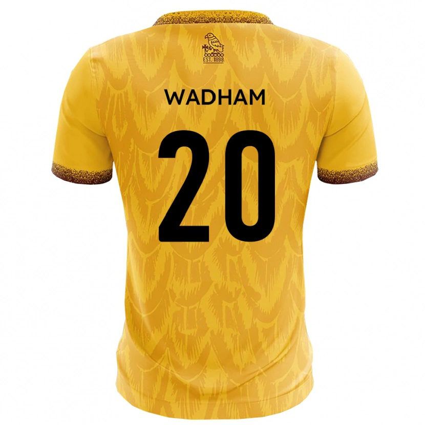 Danxen Damen Jack Wadham #20 Gelb Braun Heimtrikot Trikot 2025/26 T-Shirt Österreich