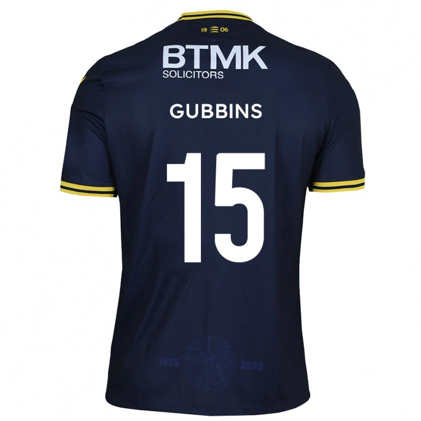 Danxen Damen Joe Gubbins #15 Marine Gelb Heimtrikot Trikot 2025/26 T-Shirt Österreich