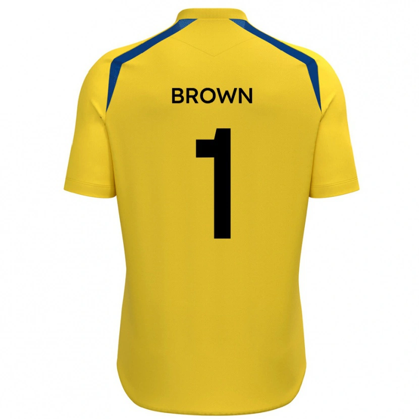 Danxen Damen Rory Brown #1 Gelb Blau Heimtrikot Trikot 2025/26 T-Shirt Österreich