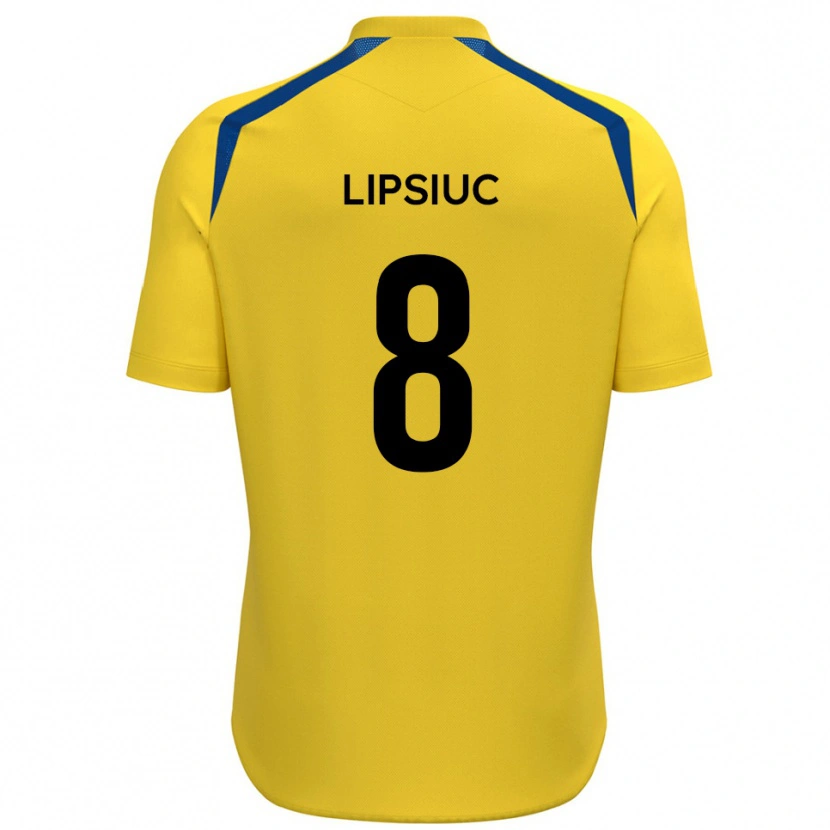 Danxen Damen Darius Lipsiuc #8 Gelb Blau Heimtrikot Trikot 2025/26 T-Shirt Österreich