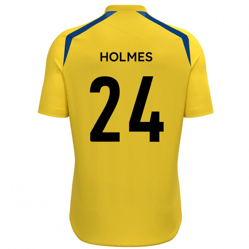 Danxen Damen Fin Holmes #24 Gelb Blau Heimtrikot Trikot 2025/26 T-Shirt Österreich