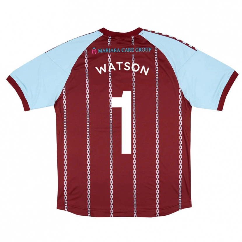 Danxen Damen Rory Watson #1 Himmelblau Rostrot Heimtrikot Trikot 2025/26 T-Shirt Österreich