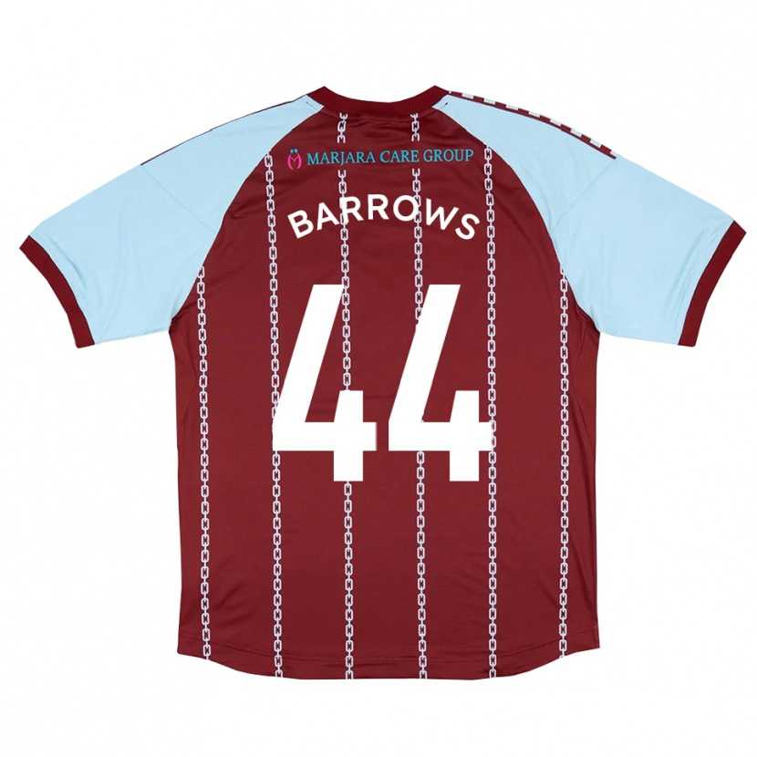 Danxen Damen Ross Barrows #44 Himmelblau Rostrot Heimtrikot Trikot 2025/26 T-Shirt Österreich