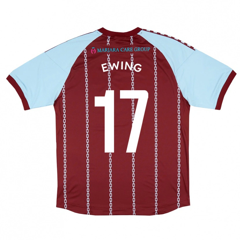 Danxen Damen Oliver Ewing #17 Himmelblau Rostrot Heimtrikot Trikot 2025/26 T-Shirt Österreich