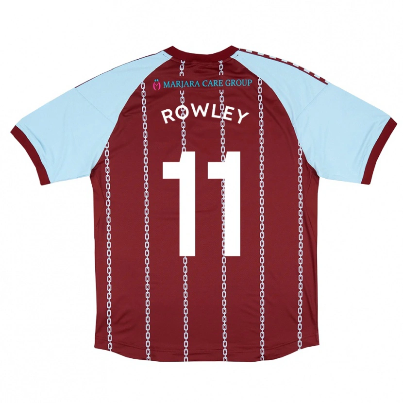 Danxen Damen Joe Rowley #11 Himmelblau Rostrot Heimtrikot Trikot 2025/26 T-Shirt Österreich